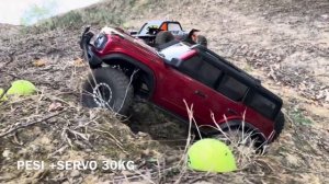 HUANGBO HB R1002 (R1001) Originale ➡️ UpGrades Servo 30Kg Zavorre 117 Gr clone fake TRAXXAS Trx4