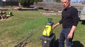 VLL #002. Измельчитель веток Ryobi. Распаковка, испытание, разочарование...