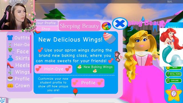 DISNEY PRINCESS CHALLENGE IN ROYALE HIGH! смотреть онлайн