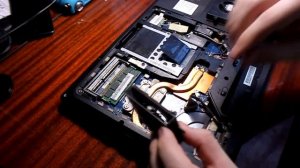 Ноутбук LENOVO G565 - замена кулера/вентилятора.