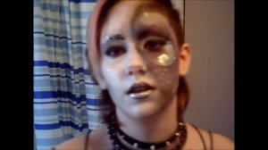 Pinkstylist's contest "Villains in Vogue" entry #2 Glitter Galaxy makeup