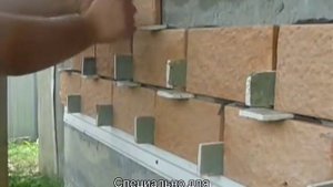 Самостоятельная облицовка дома из пеноблока терракотовой плиткой