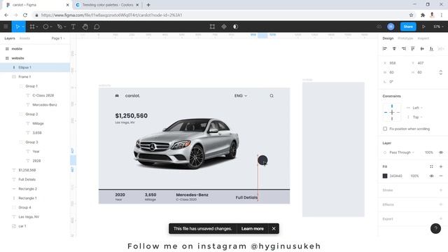 Responsive Website/Web Design and Prototype with Figma