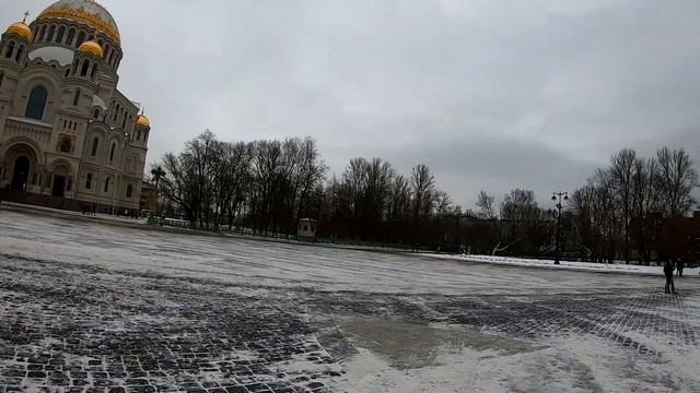 Зимний Кронштадт 2021. Вывез жену на море в начале года ))) смотреть онлайн