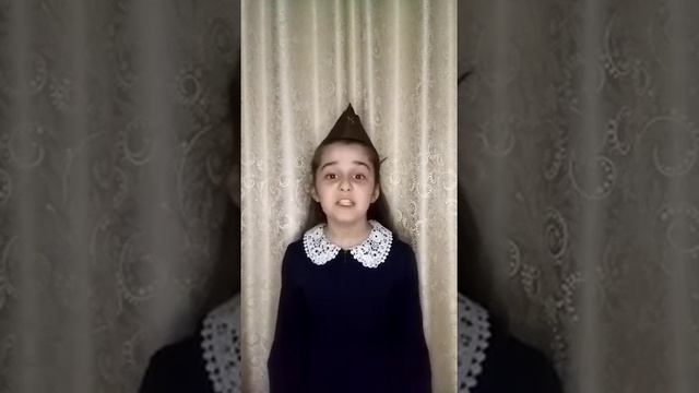 Плиева Мария, 8 лет. Стихотворение Андрея Дементьева "Баллада о матери" смотреть онлайн
