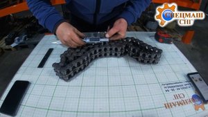 Цепь 2ПР-25,4-114 двухрядная приводная роликовая