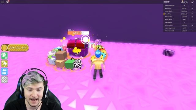 BUYING THE INFINITE PET GAMEPASS IN PET SIMULATOR *40k ROBUX* (Roblox) смотреть онлайн
