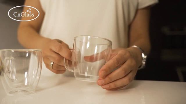 Набор стеклянных кружек с двойным дном для кофе эспрессо 160 мл - 2 шт. B12-2 смотреть онлайн