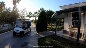 Обзор территории отеля TUI MAGIC LIFE JACARANDA 5*. Турция, Сиде. 4К - Видео