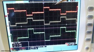 Как работает ЖКИ - формы импульсов сигналов. Waveforms of LCD signals