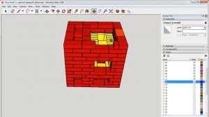 Очень дешевая и простая печь с хлебной камерой.