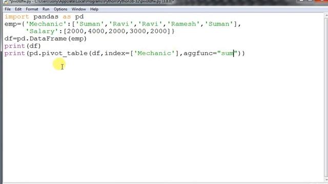 Pivoting by Pivot table and Pivot function смотреть онлайн