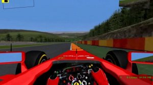 Ferrari F14 T (helmet view) - Spa Francorchamps // rFactor