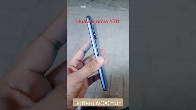 Huawei nova y70 storage 128gb 6000mah...