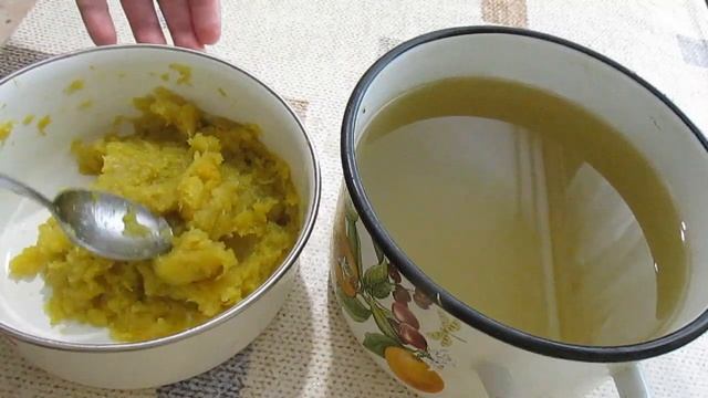 НЕОБЫЧНЫЙ РЕЦЕПТ КИСЕЛЯ  // КИСЕЛЬ ИЗ ТЫКВЫ И ЯБЛОК