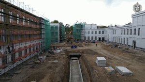 Строительство госпиталя в Курске