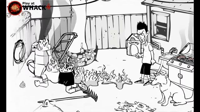 Whack Your Neighbour или убей соседа 27 способами !!! Безумные Игры.+18