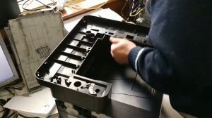 Samsung M3870 разборка. Блок лазера