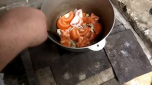 Шурпа в русской печи(понтамима)!!!