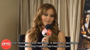 Интервью Дженнифер Лоуренс для AMC (рус.сабы)