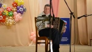 Гармонист  Николай  Борискин  Сосковский район, д  Должонки.