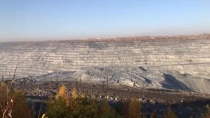 Где добывают хризотил асбест.Я на карьере.Асбест.City Asbestos.Chrysotile.Asbestos quarry.