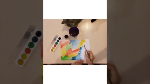 Нетрадиционная техника рисования.Граттаж смотреть онлайн