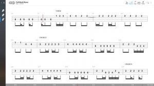 Rancid - Fall Back Down (BASS TAB PLAY ALONG)