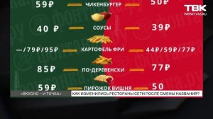 Обзор красноярского «Вкусно и точка», который заменил ушедший McDonalds