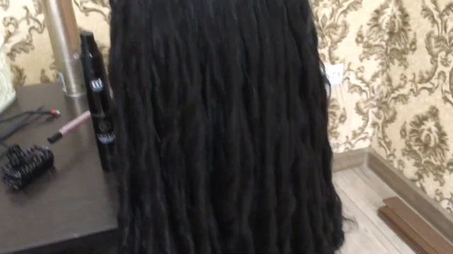 Кудри на тонкую плойку… Вечерняя причёска… смотреть онлайн