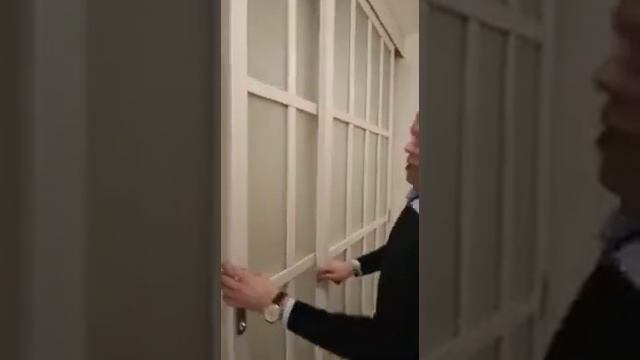 Раздвижная Перегородка и шкаф купе!