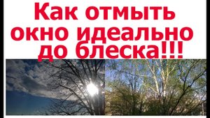 Как мыть окна без разводов  Как мыть стекла до блеска