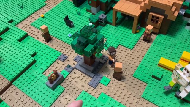 Massive Lego Minecraft world (full review) смотреть онлайн