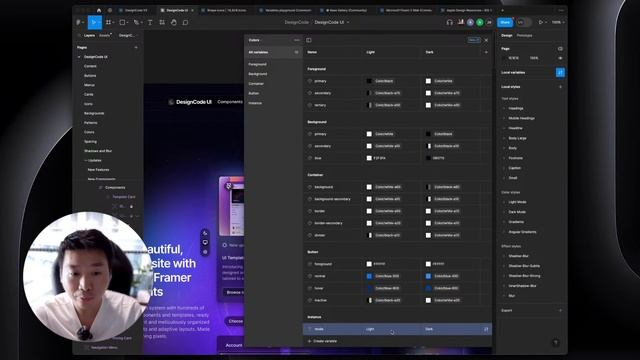 UI Design Livestream: Design System, Variables, Breakpoints and Framer Deployment