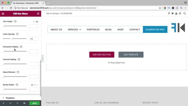 The Navigation Menu Tutorial | Elementor Pro смотреть онлайн