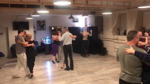 "Дом Танго" - Урок группы "Продолжающие" 16 октября 2019 года