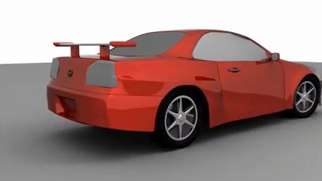 Nissan Skyline GT-R Render Test in Autodesk Maya 2011 смотреть онлайн