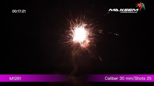 Фейерверк M1261 "Золотая коллекция / Golden collection" (1,2" х 25 залпов)