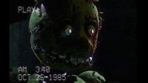 FNAF 1 выступление аниматроников.