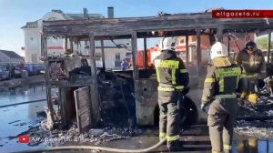 Горит девятый автобус Мострансавто в Сергиевом Посаде!