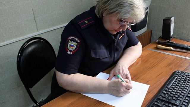 Эксперт-криминалист, майор полиции Оксана Юрьевна Константинова