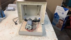 Мембранный насос для аэропоники