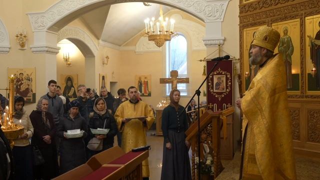 ПРОПОВЕДЬ протоиерея Валерия Швецова (05.01.20) Храм Иоанна Милостивого в Южно-Приморском парке