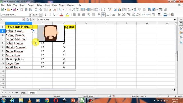 How to Insert Picture in Comment Box in Libreoffice calc | Insert Picture in Comment in calc
