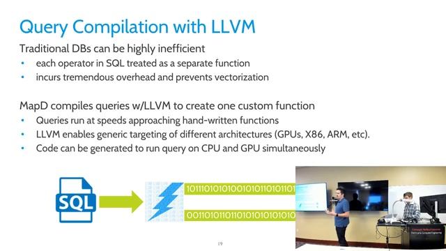 Hardware Accelerated Database Lectures #2 - MapD (Todd Mostak + Alex Baden)