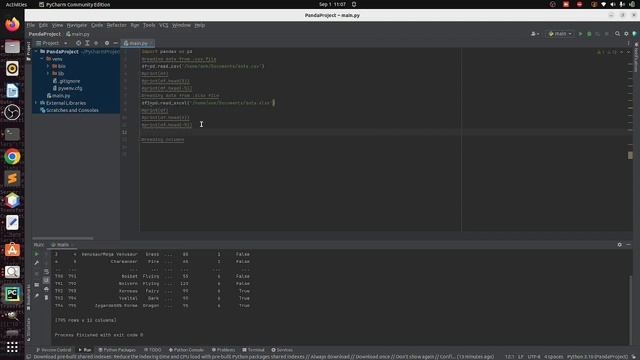 Python Pandas Data Science Tutorial! (Reading Data from CSV/Excel/Txt files using PANDAS)#trending