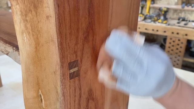 The best artist is a tree worm./ Traces of insects gnawing at the wood смотреть онлайн