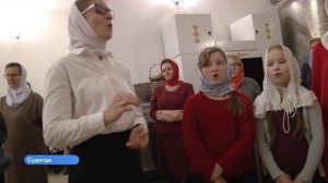 Антифонное пение в Екатерининском храме г.Судогды.