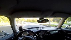 Разгон Mini cooper S R53 по городу