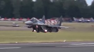 Вертикальный взлет МиГ 29! Супер техника! Мастерству пилота браво